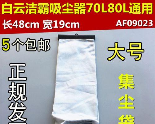 吸尘器布袋清洁指南（有效方法帮你轻松清洁吸尘器布袋）