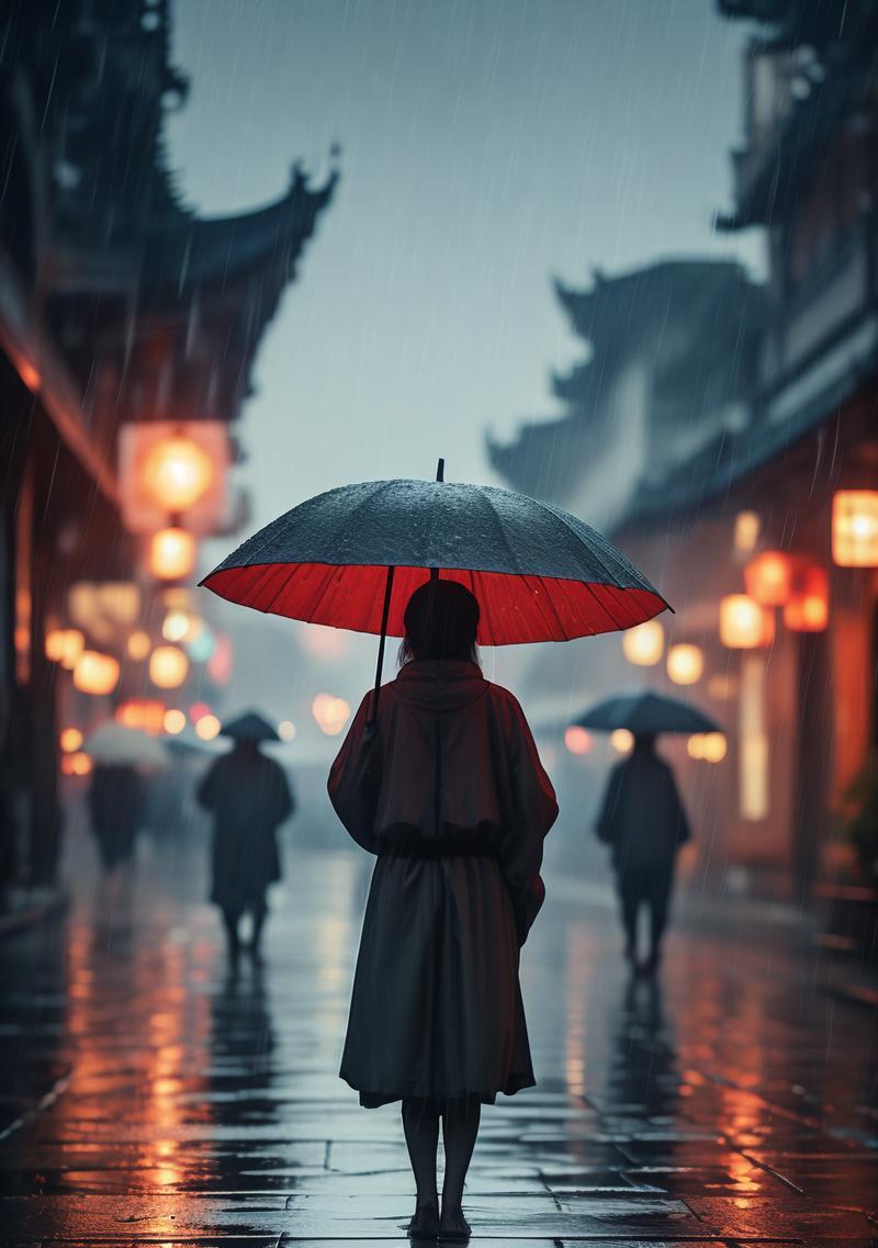 下雨夜如何用手机拍出好照片？